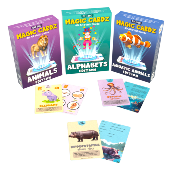 4d flash cards