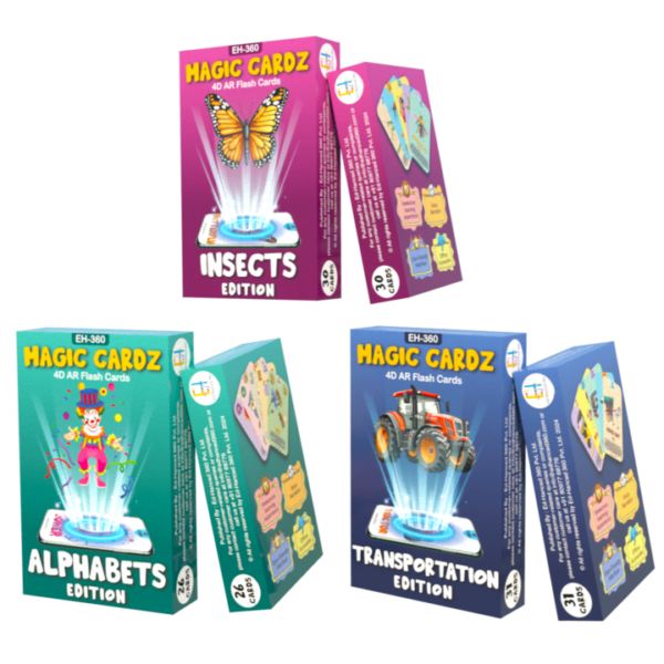 4D flash cards