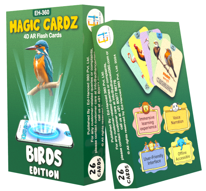 4d ar flash cards